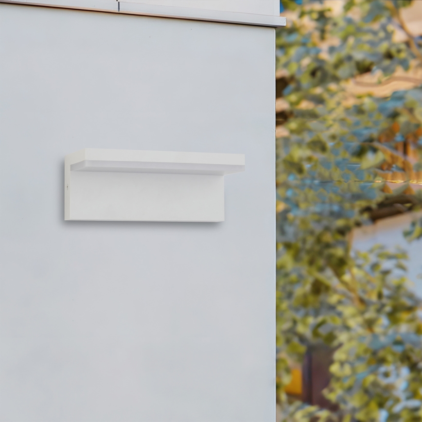 Brilagi - LED Venkovní nástěnné svítidlo TESSI LED/10W/230V bílá IP54