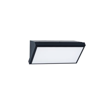 Brilagi - LED Venkovní nástěnné svítidlo TRIANGLE LED/20W/230V 3000/4000/6500K černá IP65