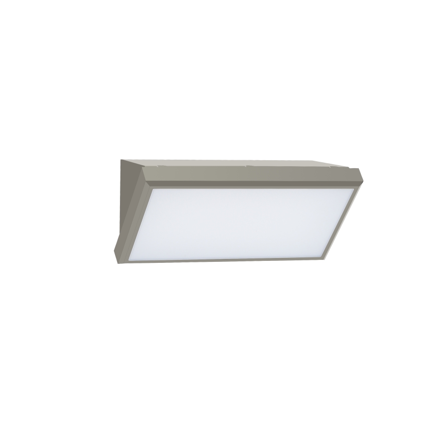 Brilagi - LED Venkovní nástěnné svítidlo TRIANGLE LED/20W/230V šedá IP65