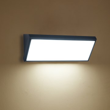 Brilagi - LED Venkovní nástěnné svítidlo TRIANGLE LED/42W/230V 3000/4000/6500K 45 cm černá IP65