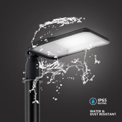 Brilagi - LED Venkovní pouliční lampa s kloubem URBANLIGHT LED/100W/230V černá IP65