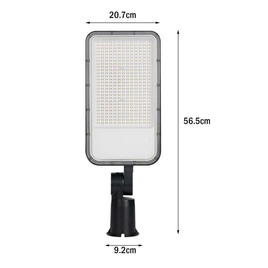 Brilagi - LED Venkovní pouliční lampa s kloubem URBANLIGHT LED/200W/230V černá IP65