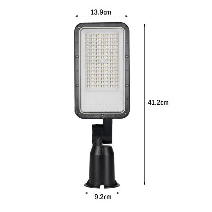 Brilagi - LED Venkovní pouliční lampa s kloubem URBANLIGHT LED/50W/230V černá IP65