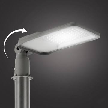 Brilagi - LED Venkovní pouliční lampa s kloubem URBANLIGHT LED/100W/230V šedá IP65