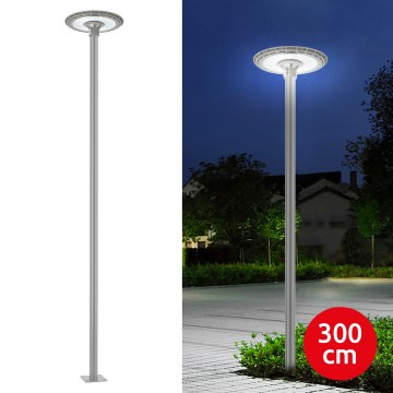 BRILAGI - LED Venkovní pouliční lampa se sloupem 3 m URBANSPARK LED/120W/230V šedá IP65
