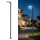 Brilagi - LED Venkovní pouliční lampa se sloupem a kloubem 4 m URBANLIGHT LED/100W/230V černá IP65