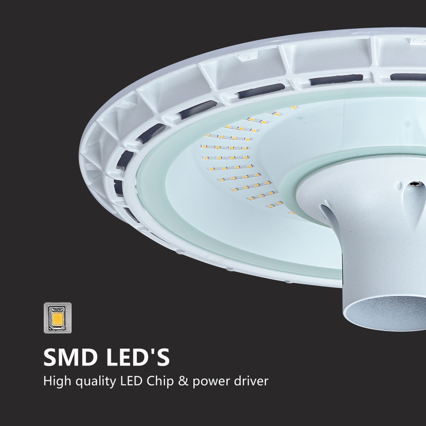 Brilagi - LED Venkovní pouliční lampa URBANSPARK LED/120W/230V bílá IP65
