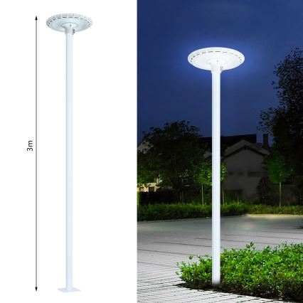 Brilagi - LED Venkovní pouliční lampa URBANSPARK LED/120W/230V bílá IP65