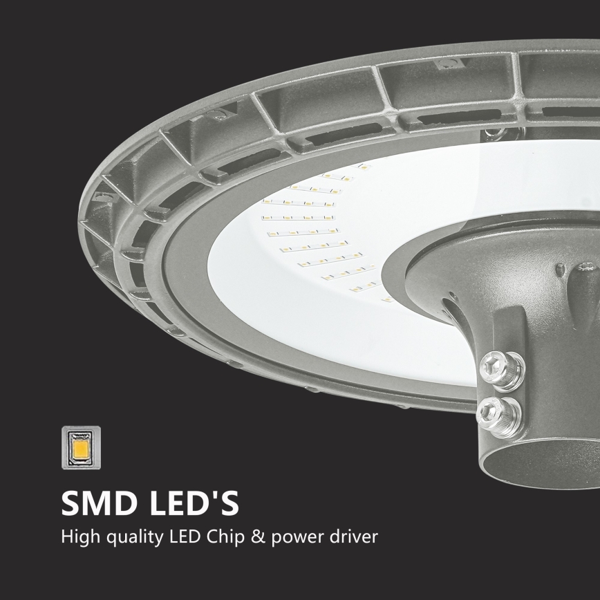Brilagi - LED Venkovní pouliční lampa URBANSPARK LED/120W/230V šedá IP65