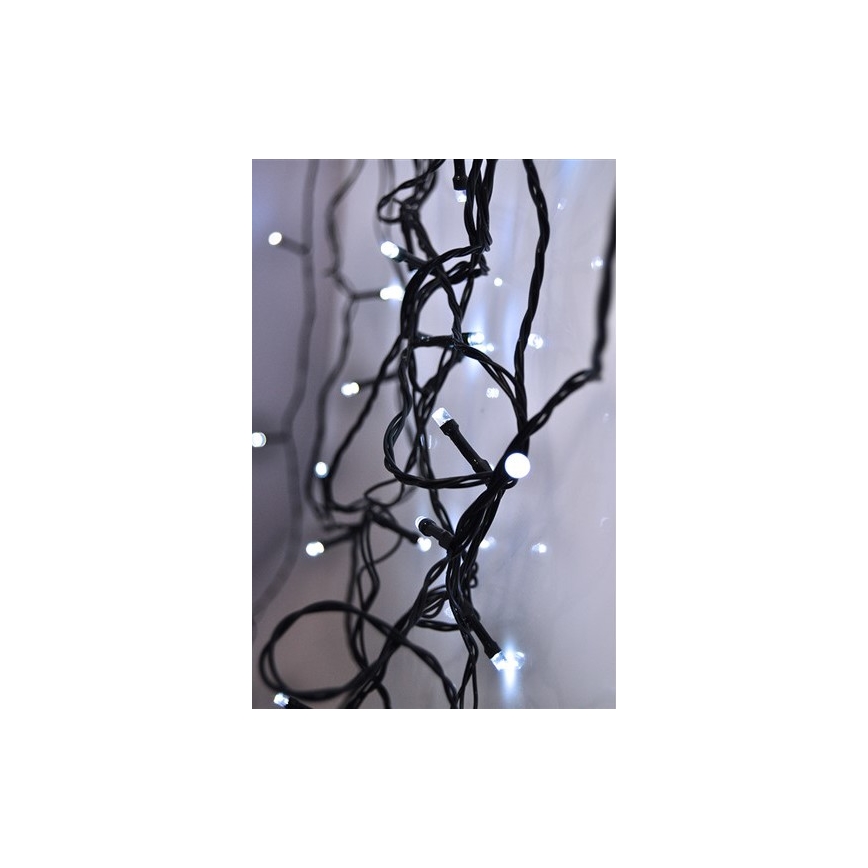 Brilagi - LED Venkovní  řetěz 100xLED/8 funkcí 13 m IP44 studená bílá