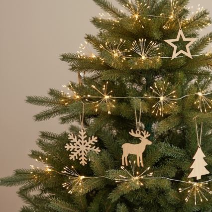 Brilagi - LED Venkovní  řetěz 150xLED 5m IP44 teplá bílá ohňostroj