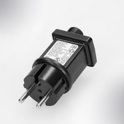 Brilagi - LED Venkovní  řetěz 200xLED/8 funkcí 13m IP44 studená bílá rampouchy