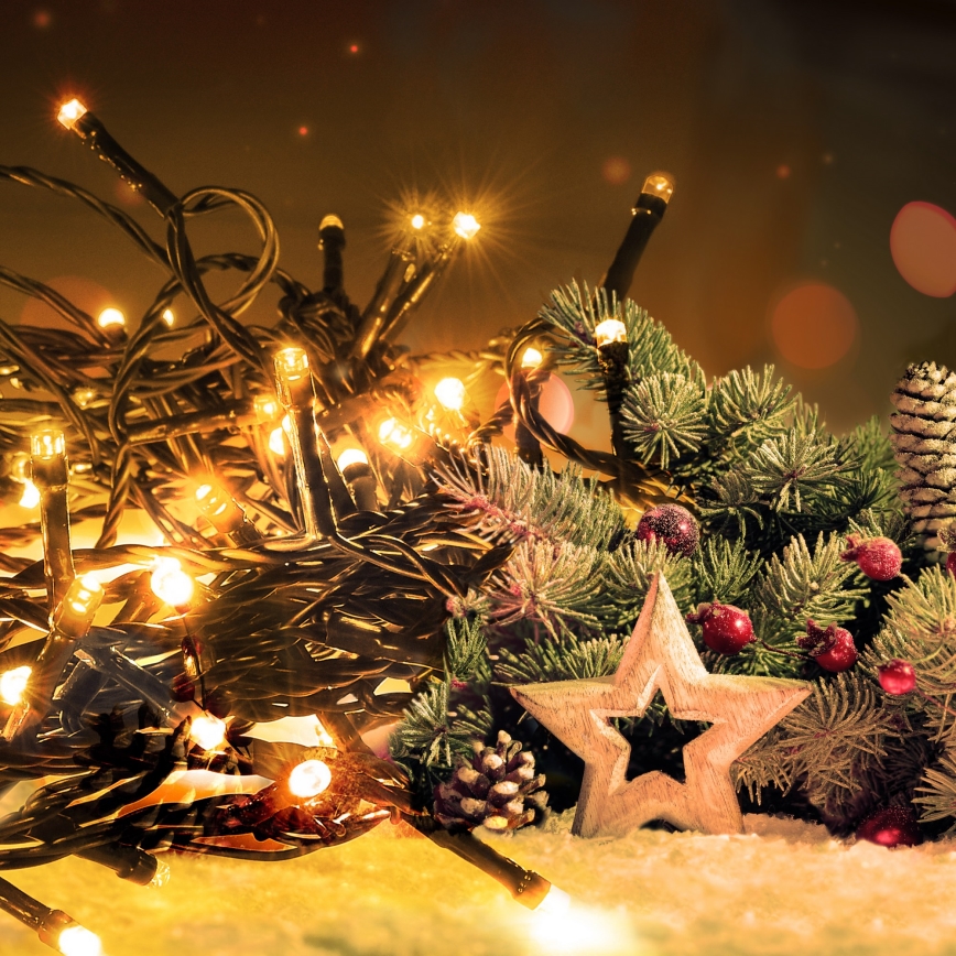 Brilagi - LED Venkovní  řetěz 200xLED/8 funkcí 23 m IP44 teplá bílá