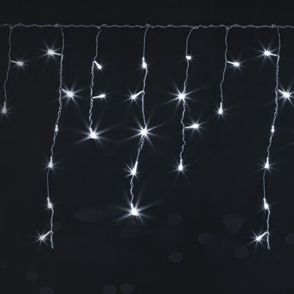 Brilagi - LED Venkovní  řetěz 400xLED/8 funkcí 23x0,6m IP44 studená bílá