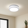 Brilagi - LED Venkovní stropní svítidlo BENE LED/18W/230V pr. 21,5 cm bílá IP54