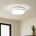 Brilagi - LED Venkovní stropní svítidlo BENE LED/24W/230V pr. 26 cm bílá IP54