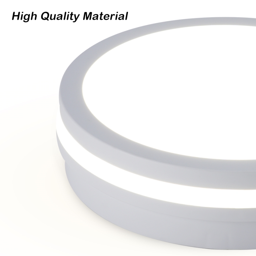 Brilagi - LED Venkovní stropní svítidlo BENE LED/24W/230V pr. 26 cm bílá IP54