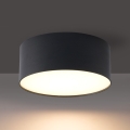 BRILAGI - LED Venkovní stropní svítidlo FORIS LED/20W/230V pr. 15 cm černá IP44