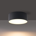 BRILAGI - LED Venkovní stropní svítidlo FORIS LED/9W/230V pr. 9 cm černá IP44
