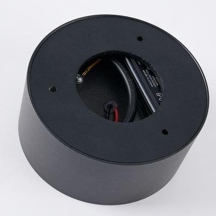 BRILAGI - LED Venkovní stropní svítidlo FORIS LED/9W/230V pr. 9 cm černá IP44