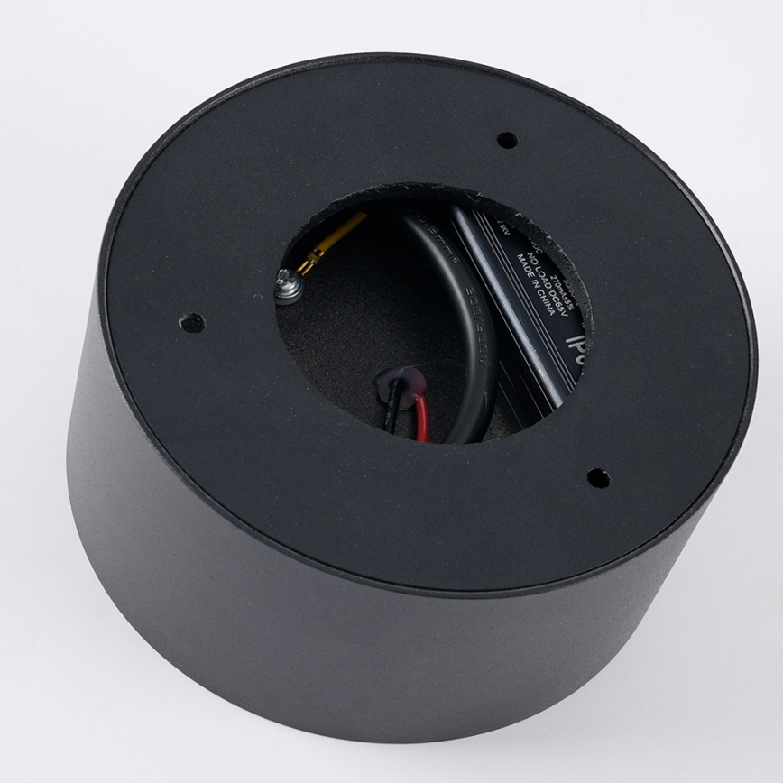 BRILAGI - LED Venkovní stropní svítidlo FORIS LED/9W/230V pr. 9 cm černá IP44