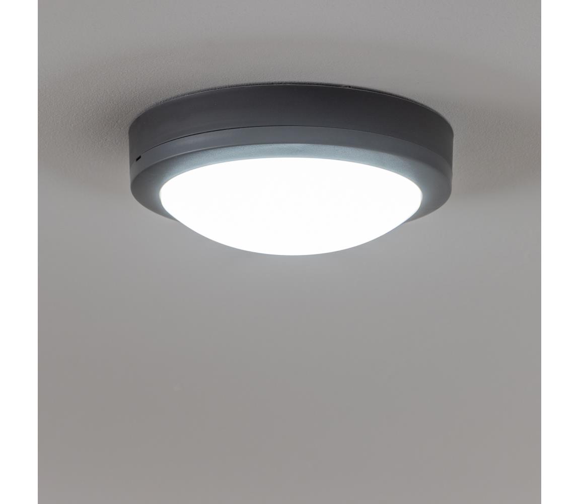 Brilagi Brilagi - LED Venkovní stropní svítidlo LED/13W/230V pr. 17 cm IP54 antracit 