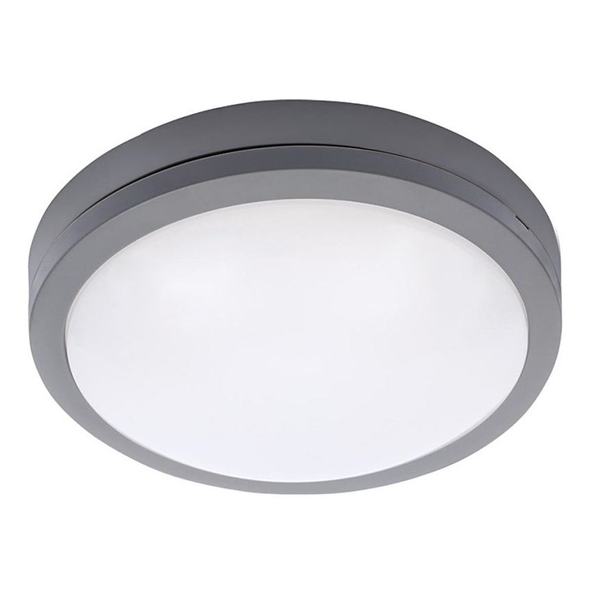 Brilagi - LED Venkovní stropní svítidlo LED/20W/230V pr. 23 cm IP54 antracit