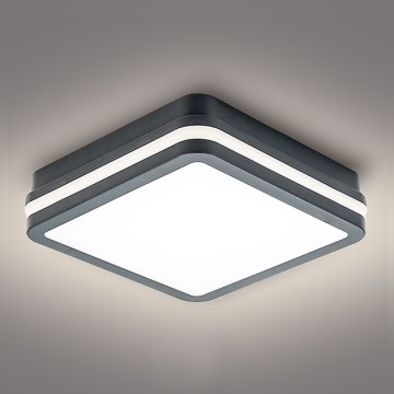 Brilagi - LED Venkovní svítidlo BENE LED/18W/230V 22x22 cm antracit IP54