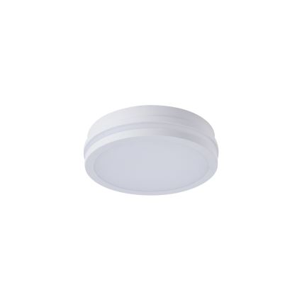 Brilagi - LED Venkovní stropní svítidlo se senzorem BENE LED/18W/230V pr. 21,5 cm bílá IP54