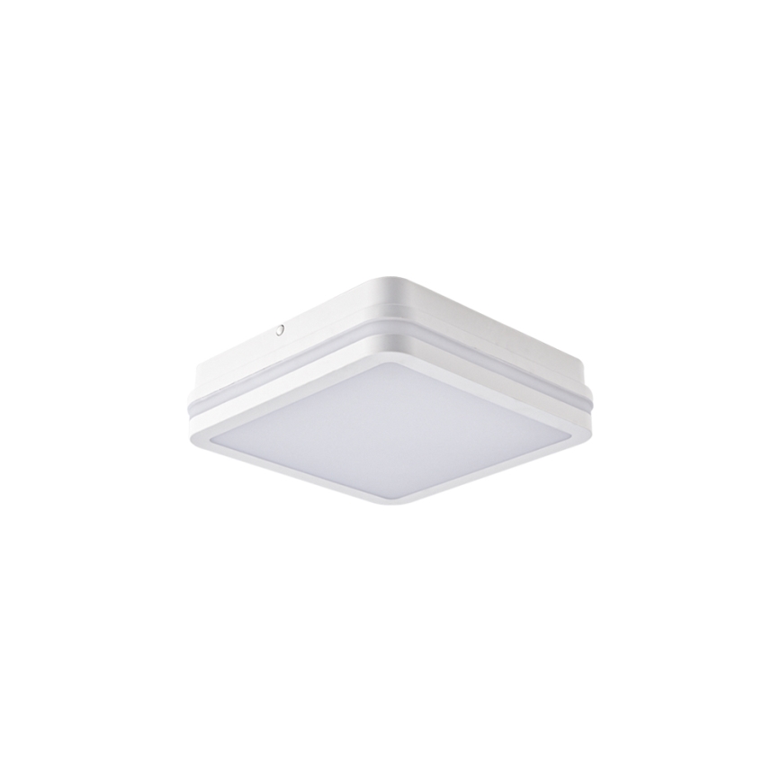 Brilagi - LED Venkovní svítidlo se senzorem BENE LED/24W/230V 26x26 cm bílá IP54