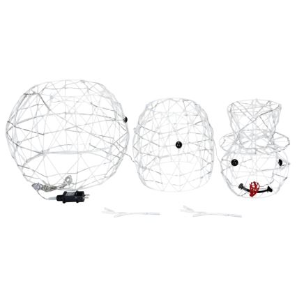 Brilagi - LED Venkovní vánoční dekorace 3,6W/31/230V 2700K 120 cm IP44 sněhulák