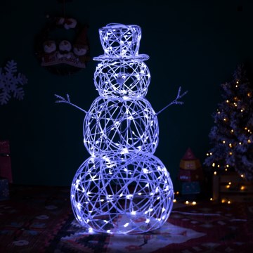 Brilagi - LED Venkovní vánoční dekorace 3,6W/31/230V 6500K 120 cm IP44 sněhulák