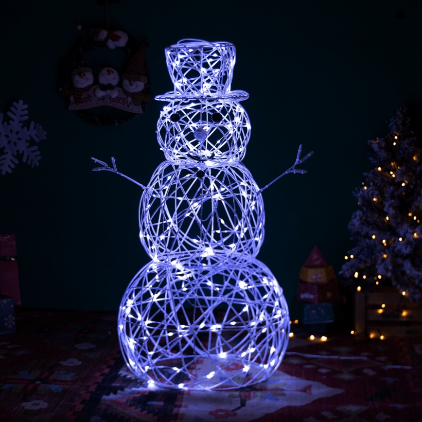 Brilagi - LED Venkovní vánoční dekorace 3,6W/31/230V 6500K 120 cm IP44 sněhulák