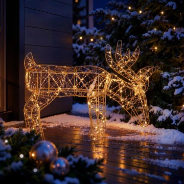BRILAGI - LED Venkovní vánoční dekorace LED/3,3W/230V IP44 56x43 cm sob