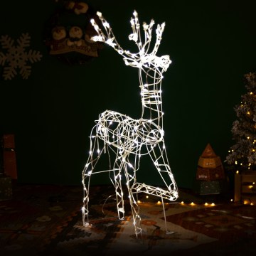 BRILAGI - LED Venkovní vánoční dekorace LED/3,6W/8 funkcí 150 cm IP44 sob teplá bílá