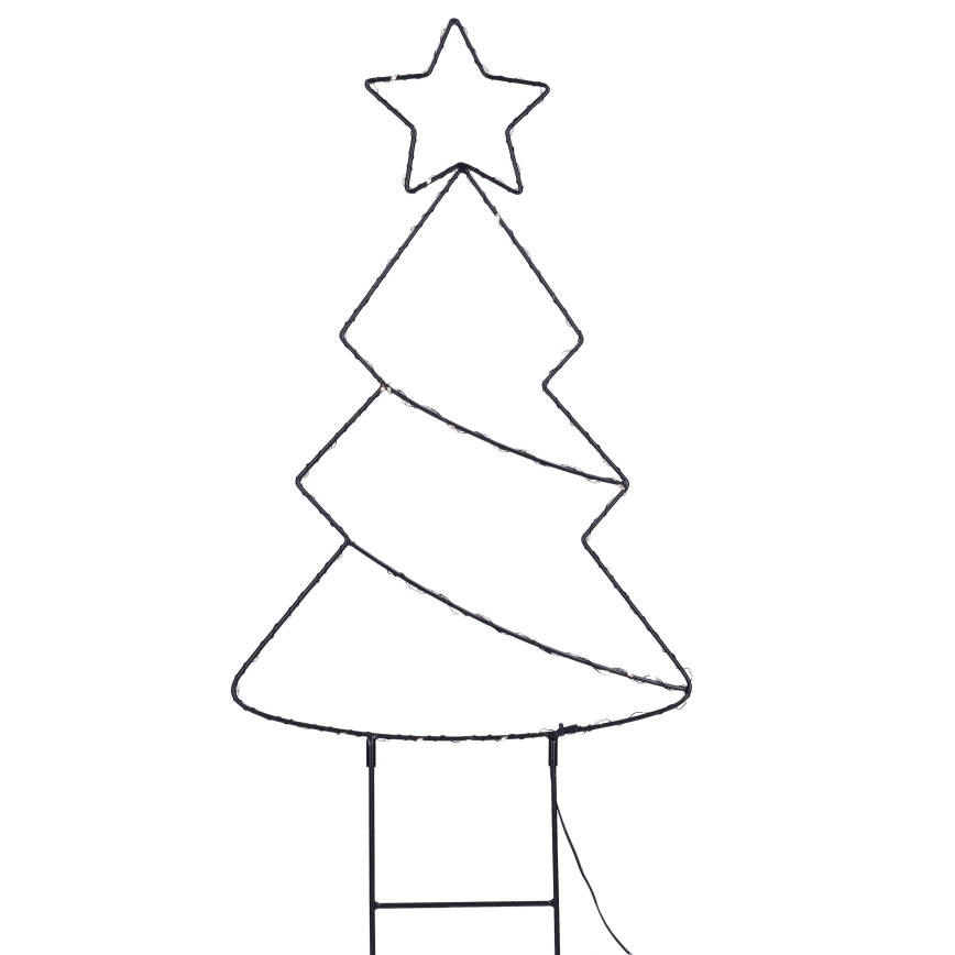 Brilagi - LED Venkovní vánoční dekorace LED/3xAA IP44 68x29 cm stromek