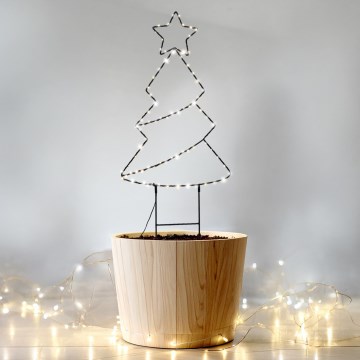 Brilagi - LED Venkovní vánoční dekorace LED/3xAA IP44 stromek