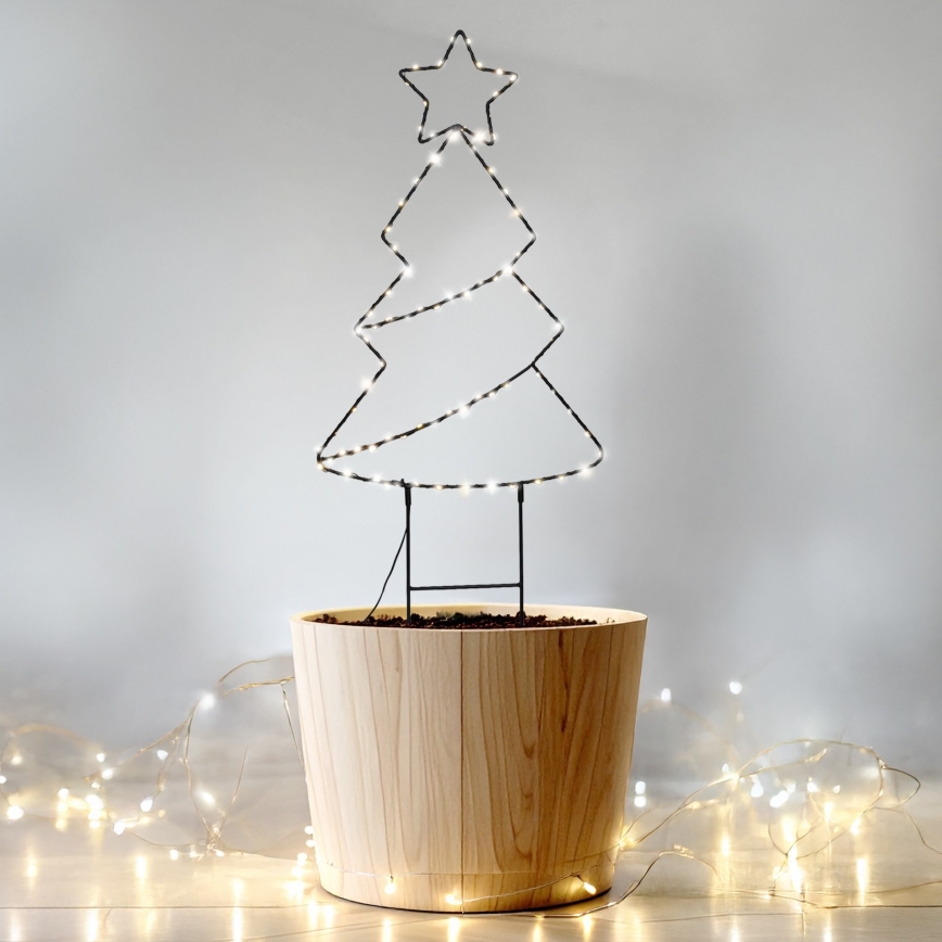 Brilagi - LED Venkovní vánoční dekorace LED/3xAA IP44 stromek