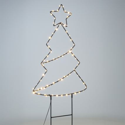 Brilagi - LED Venkovní vánoční dekorace LED/3xAA IP44 stromek
