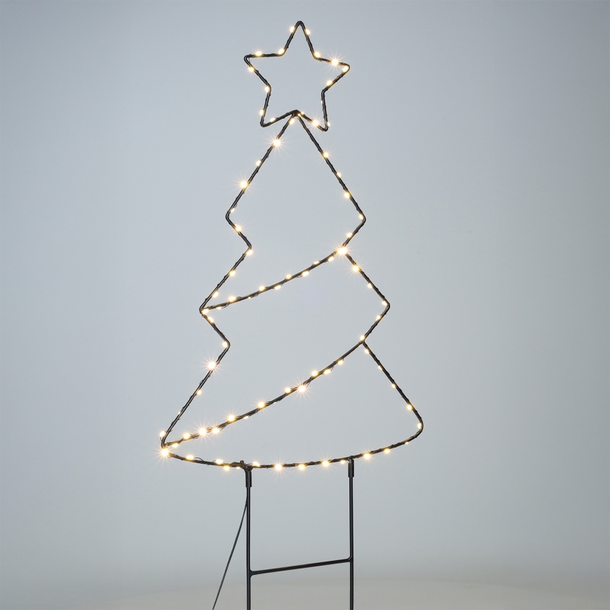 Brilagi - LED Venkovní vánoční dekorace LED/3xAA IP44 stromek