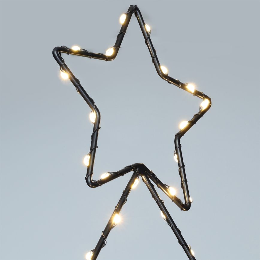 Brilagi - LED Venkovní vánoční dekorace LED/3xAA IP44 stromek