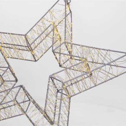 Brilagi - LED Venkovní vánoční dekorace LED/6W/230V IP44 50x48 cm hvězda