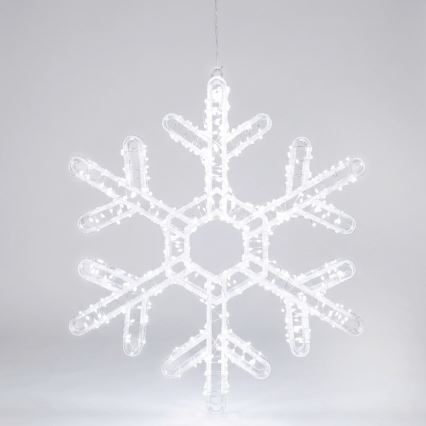 BRILAGI - LED Venkovní vánoční dekorace LED/6W/8 funkcí 43 cm IP44 vločka studená bílá