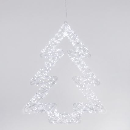 BRILAGI - LED Venkovní vánoční dekorace LED/6W/8 funkcí 43 cm IP44 strom studená bílá