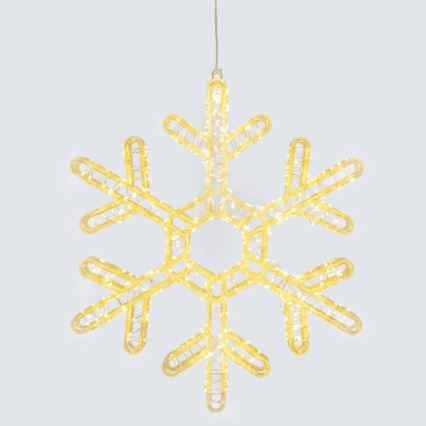 BRILAGI - LED Venkovní vánoční dekorace LED/6W/8 funkcí 43 cm IP44 vločka teplá bílá