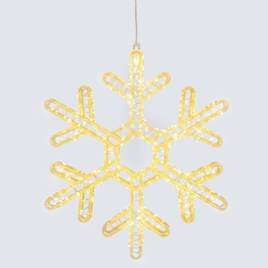 BRILAGI - LED Venkovní vánoční dekorace LED/6W/8 funkcí 43 cm IP44 vločka teplá bílá