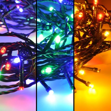 Brilagi - LED Venkovní vánoční řetěz 150xLED/8 funkcí 18 m IP44 multicolor