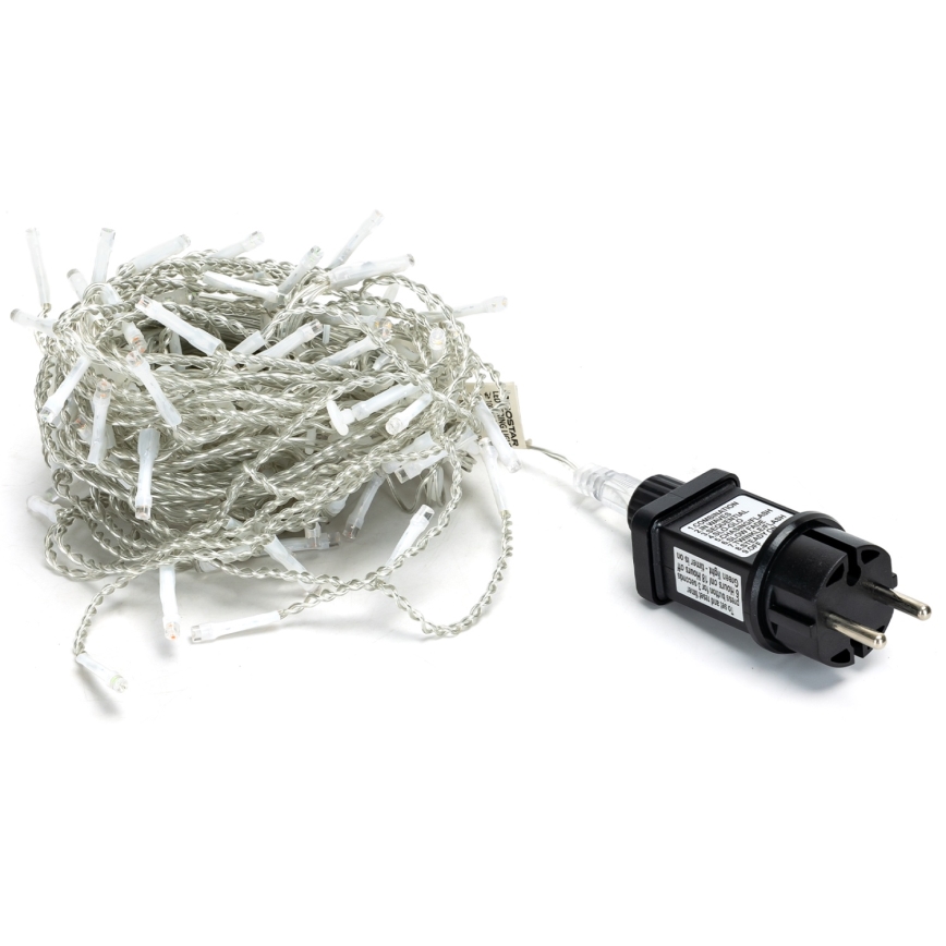 Brilagi - LED Venkovní vánoční řetěz 200xLED/8 funkcí 13x0,6m IP44 studená bílá