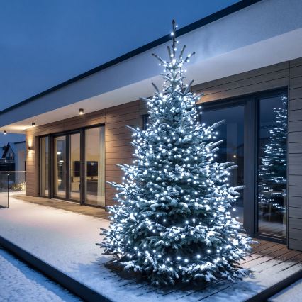 BRILAGI - LED Venkovní vánoční řetěz 400xLED 13m IP44 studená bílá