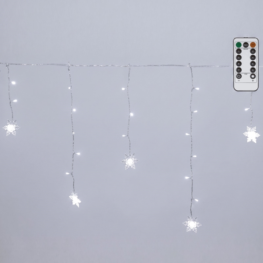 BRILAGI - LED Venkovní vánoční řetěz 60xLED/6W/6x0,7m IP44 studená bílá